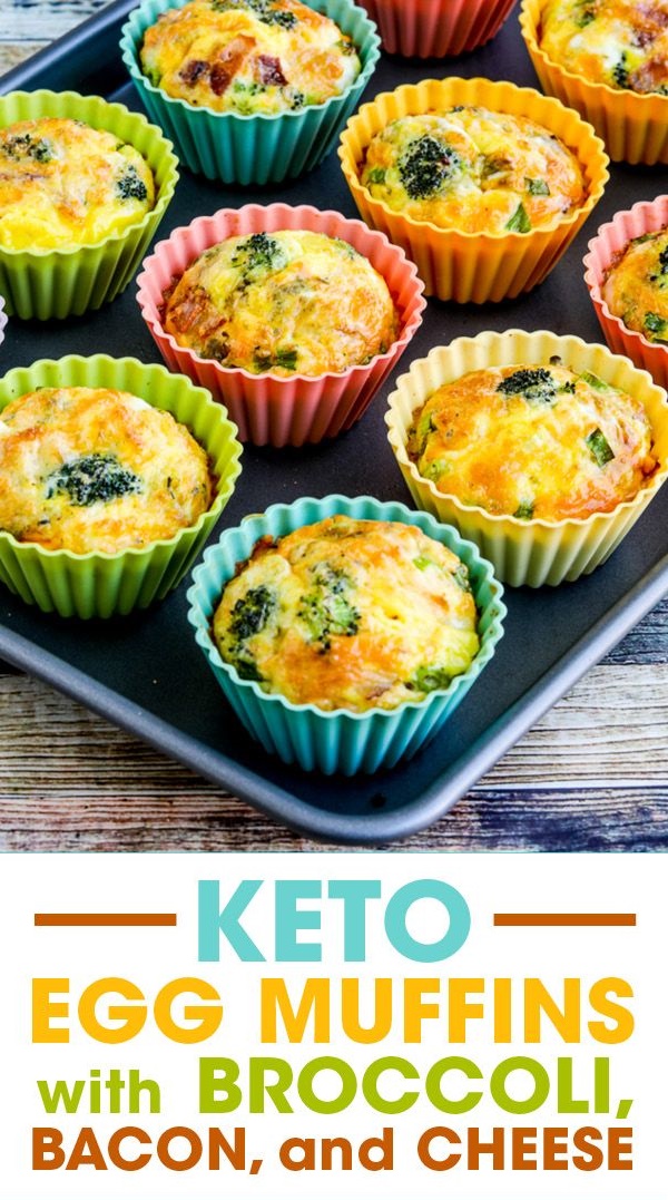 Keto Egg Muffins with Broccoli, Bacon, and Cheese – Cakes & Pans