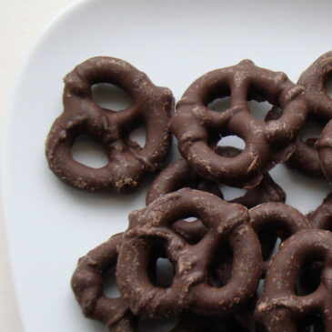 Treat Yourself to a Sweet and Salty Snack: Chocolate Covered Pretzels!