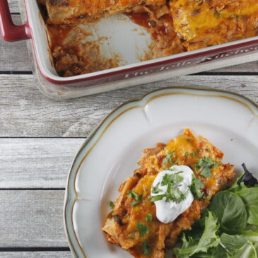 Deliciously Simple: Slow Cooker Chicken Enchiladas for an Easy Weeknight Meal