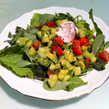 A Refreshing Combination: Cucumber and Tomato Salad