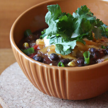 Warm Up This Winter With a Bowl of Beef and Black Bean Chili